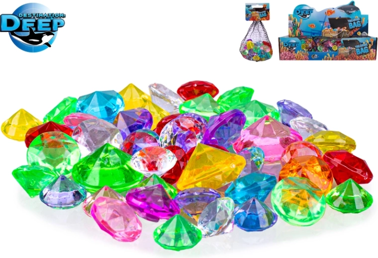 Destination Deep gemme di plastica colorate per bambini