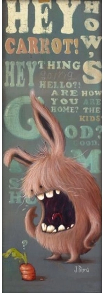 Puzzle verticale Zozoville: Carota 1000 pezzi