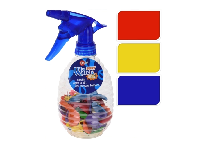 Set divertente Super Water Fun – palloncini d’acqua con pompetta 500 ml