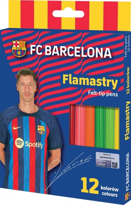 Pennarelli ASTRA FC Barcelona, 12 colori (assortiti)