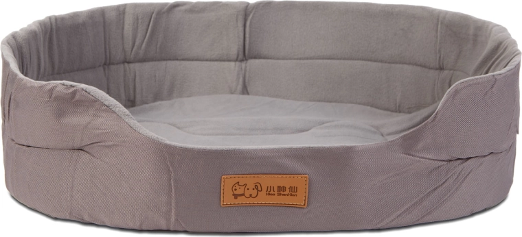 Cuccia grigia per cani 100 × 68 × 15 cm