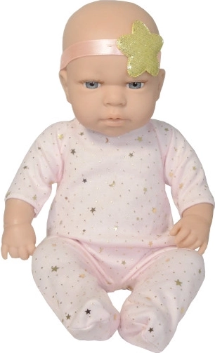 Bambola neonato in tutina con fascia