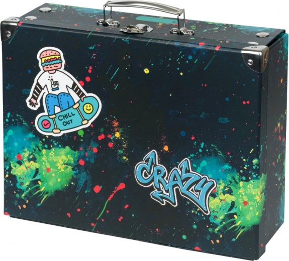 Valigetta scolastica pieghevole Baagl Chill con ferramenta