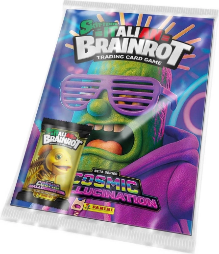 Panini Skifidol Italian Brainrot TCG Cosmic Hallucination set iniziale – album e booster