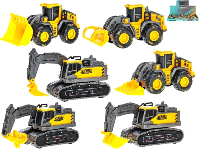 Veicoli da costruzione a retrocarica 11,5 cm – giallo