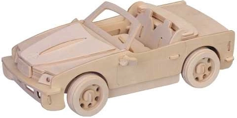 Woodcraft puzzle 3D in legno auto BMW – modello grande