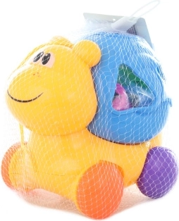 Inserto in legno a forma di lumaca per bambini