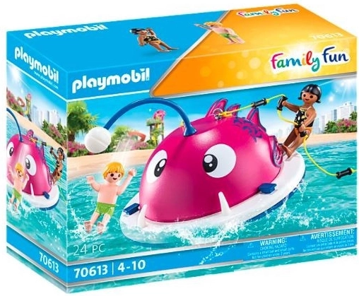 Playmobil Family Fun Isola Galleggiante da Arrampicata