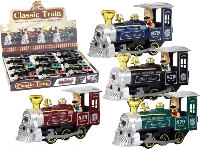 Locomotiva con suoni e luci realistici