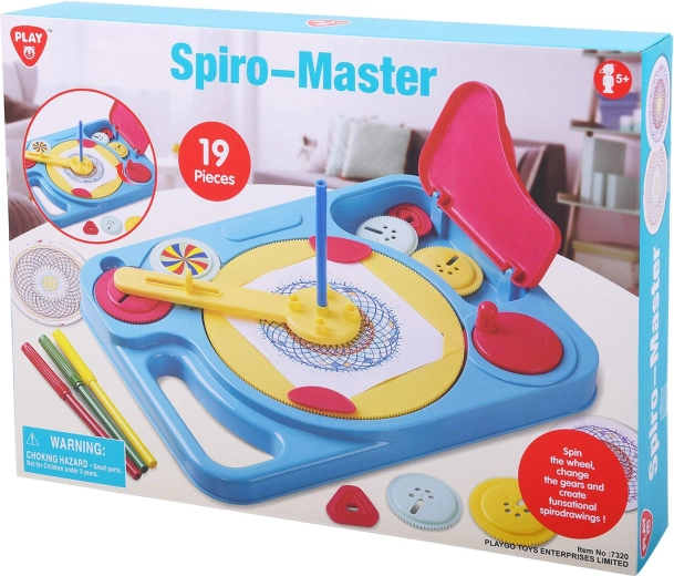 Spiro Master di Playgo – set creativo per disegnare spirali