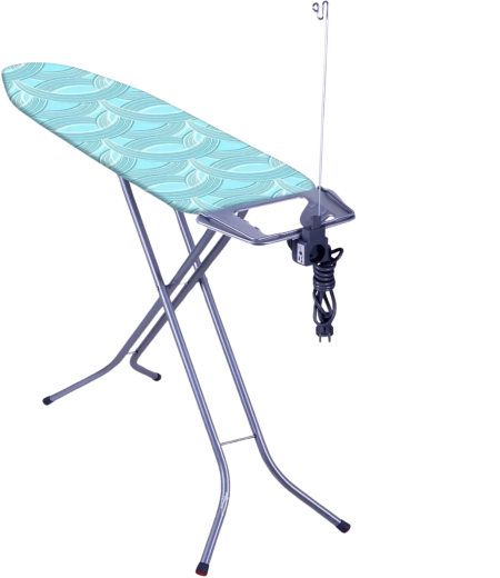 Eurogold asse da stiro 120 × 38 cm con presa e altezza regolabile