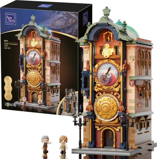 Pantasy Orologio Astronomico di Praga – kit di costruzione con illuminazione LED