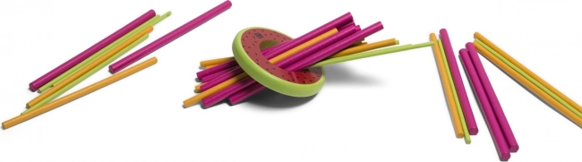 Mikado del melone – gioco di destrezza in legno per 2–4 giocatori