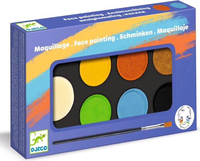 Colori per il viso Djeco – tonalità naturali