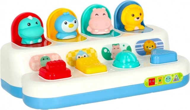 Gioco montessori pop‑up con animaletti per bambini piccoli