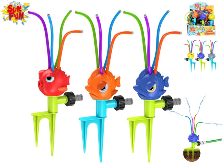 Irrigatore da giardino per bambini a forma di animali marini Sun Fun
