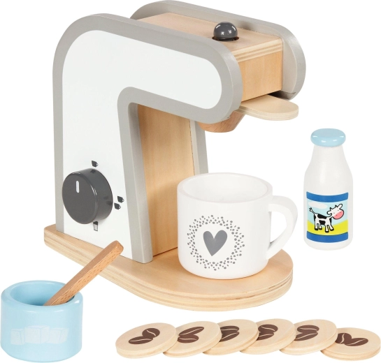 Macchina del caffè in legno per bambini - 1 pezzo