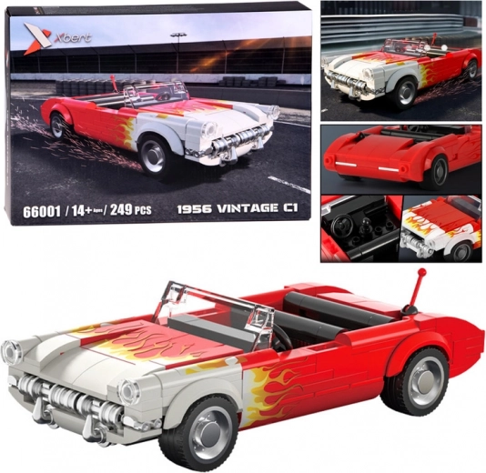 Set di costruzione cabrio sportivo hot rod – 249 pezzi