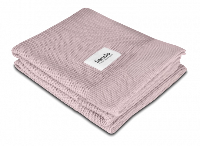 Coperta in bambù per neonati LIONELO – Rosa