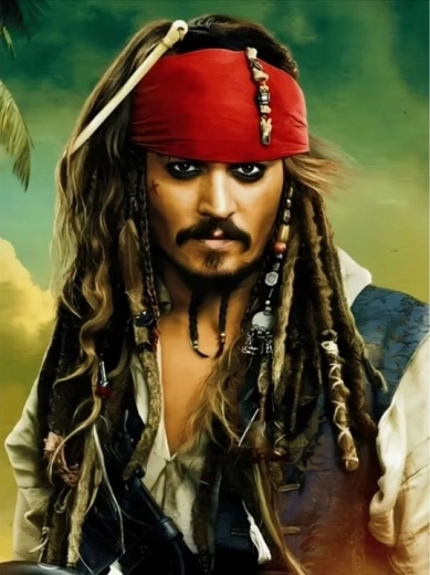 Norimpex pittura con diamanti Pirati – Jack Sparrow 30 × 40 cm