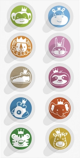 Chicco adesivi colorati dopo le punture di insetti, 30 pz