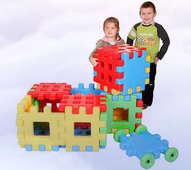 Set di costruzioni Wafle Giganti 20 pezzi