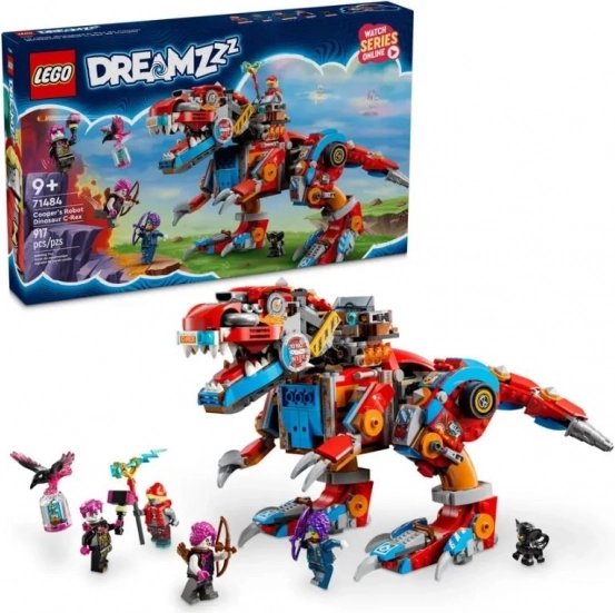 LEGO DREAMZzz dinosauro robot C‑Rex di Cooper