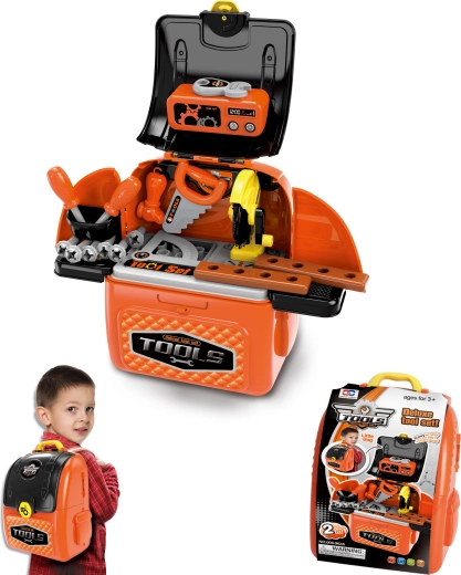 Attrezzi nello zaino per piccoli fai-da-te