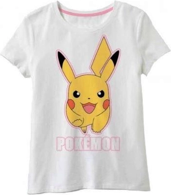 Maglietta bianca Pokémon