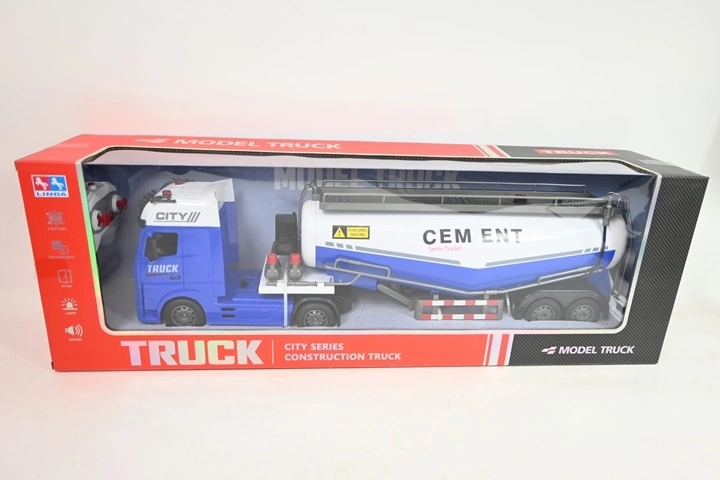 Camion cisterna TIR RC con radiocomando + kit di accessori