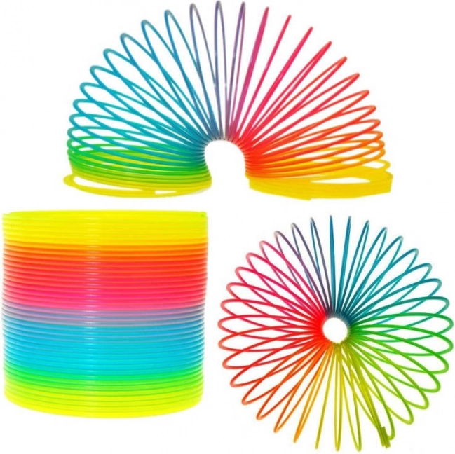 Arcobaleno perlaceo gioco a molla SPRING ZA1255