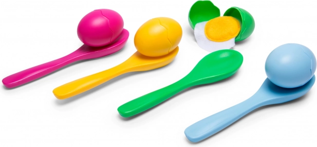 Staffetta dell’uovo – gioco con il cucchiaio per bambini