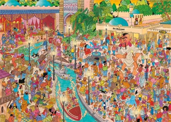 Puzzle JUMBO Jan van Haasteren Efteling Fata Morgana 1000 pezzi