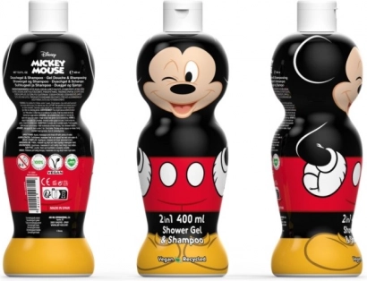 Gel doccia e shampoo 2in1 MICKEY 400 ml