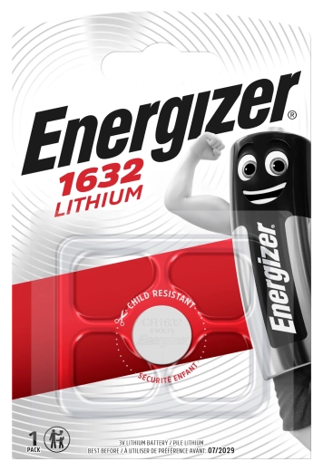 Batteria al litio a bottone ENERGIZER CR1632 3 V