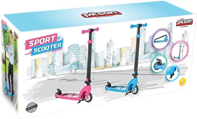 Monopattino rosa per bambini