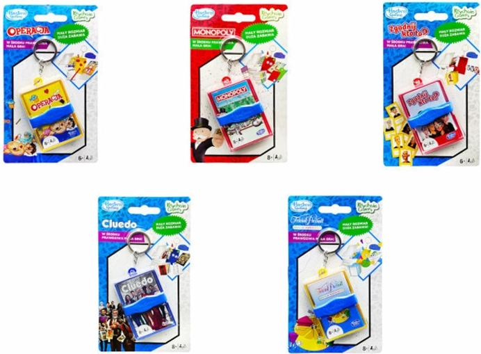HASBRO mini gioco da portachiavi