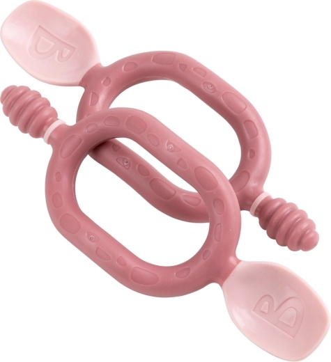 Bibado Dippit cucchiaio multifunzione 2 in 1 blush (2 pz)