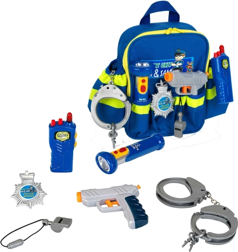 Zainetto da poliziotto BEN & SAM per bambini
