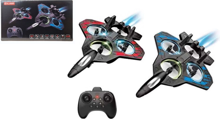 Drone telecomandato con effetti luminosi