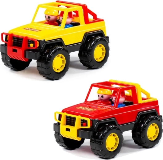 Cavallino fuoristrada Jeep Safari con figurine