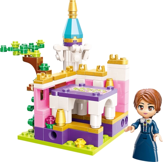 Qman Princess Leah 2613-3 Giardino del Castello