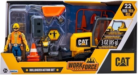 CAT caricatore cingolato con personaggio e accessori