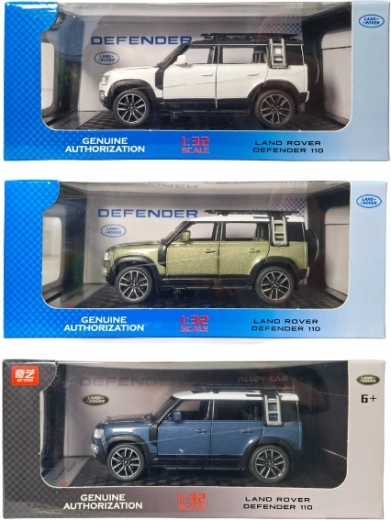 Modello in metallo RANGE ROVER 1:32 con luce e suono in scatola