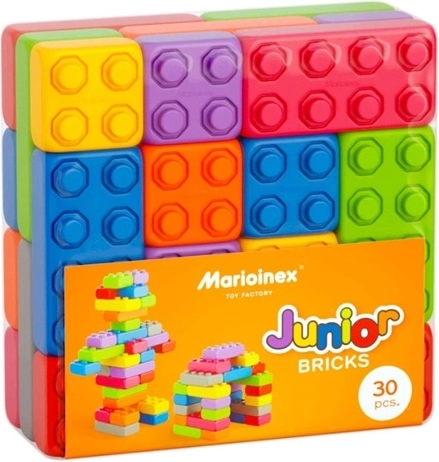 Costruzioni per bambini Cegły Junior, 30 pezzi