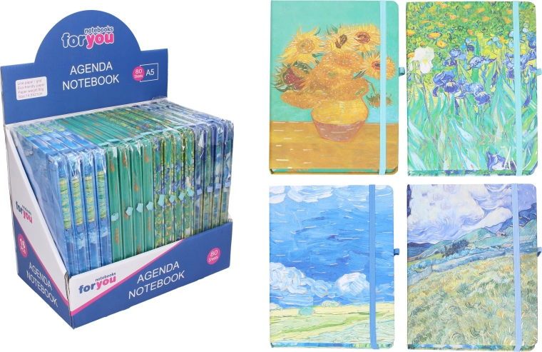 Blocco per appunti a righe Motivi 21 × 14,2 cm - 1 pezzo