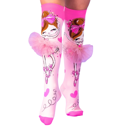 Madmia calze al ginocchio pazze ballerina con tutu