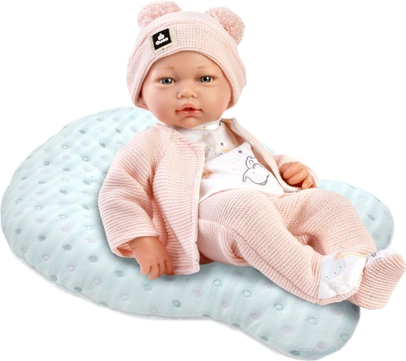Bambola realistica neonata Guca New Born con corpo morbido in tessuto, 36 cm