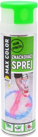 Spray tracciante MAX COLOR 500 ml – verde fluorescente