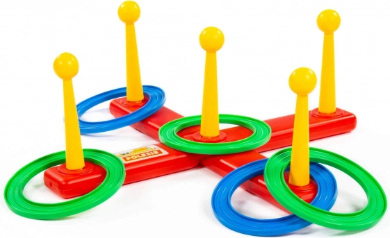 Gioco in plastica Lancia il cerchio